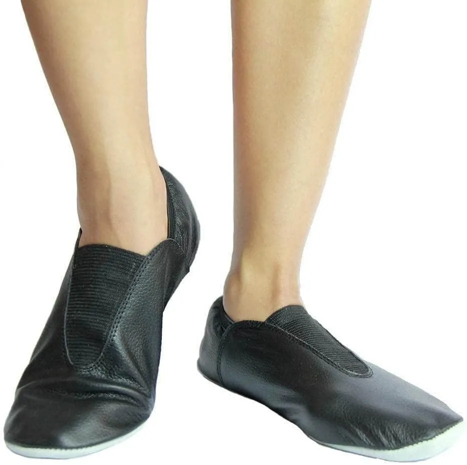 Danzcue Adult Leather Gymnastic Shoes