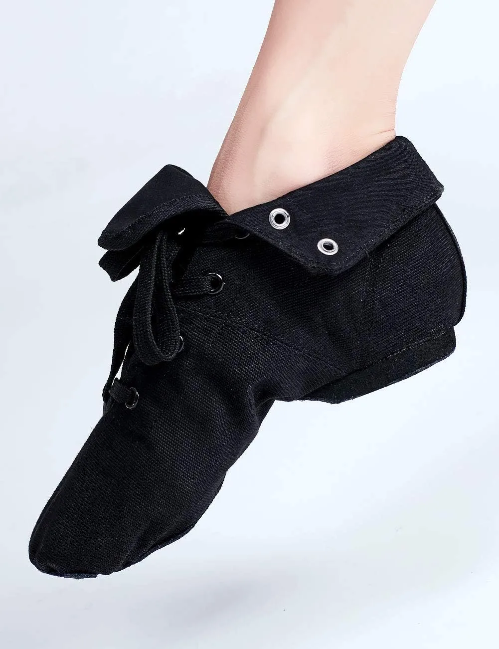 Daydance Lace Up Jazz Boots Ankle Length Dance Shoes for Kids, Girl, Boy, Women, Adult