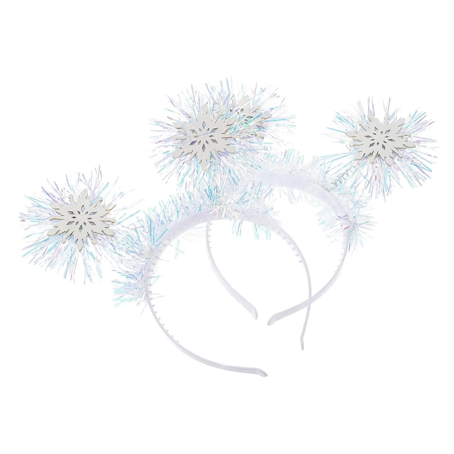 Decorative Snowflake Hair Accessories Boys and Girls Headband Set Stylish Party Hair Dec