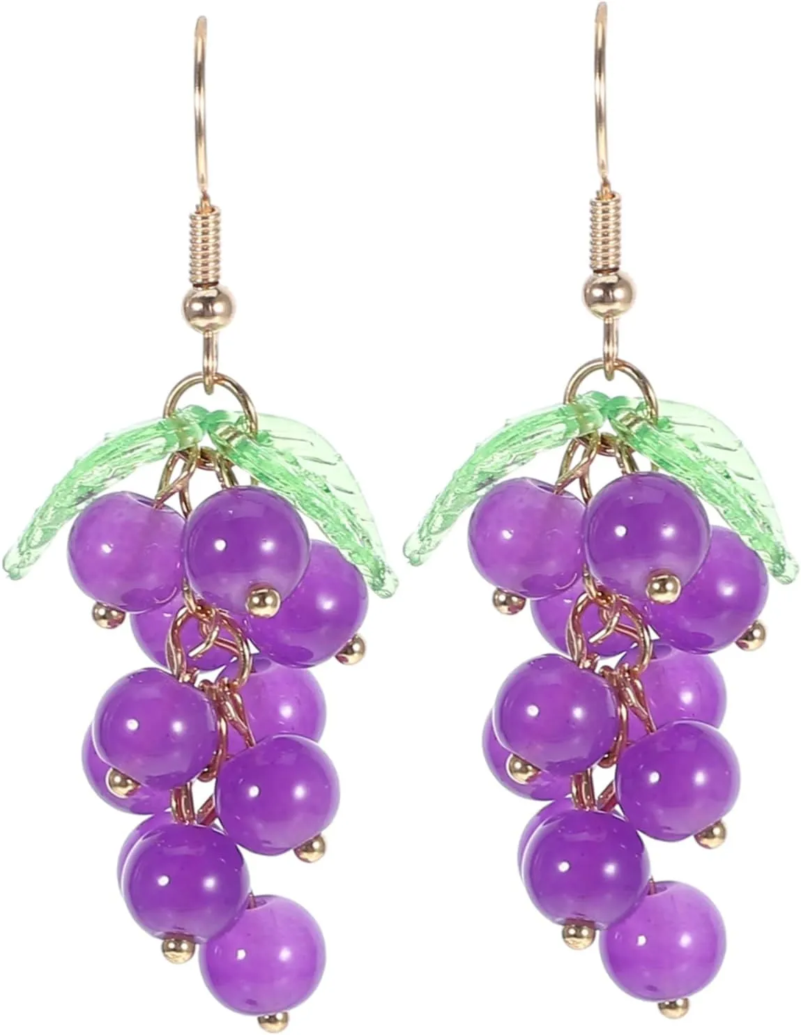 Didiseaon 1Pair Theme Earrings Pin Cluster Ear Studs Pendants for Women Stylish Elegant Ear Accessories for Casual Formal Outfits