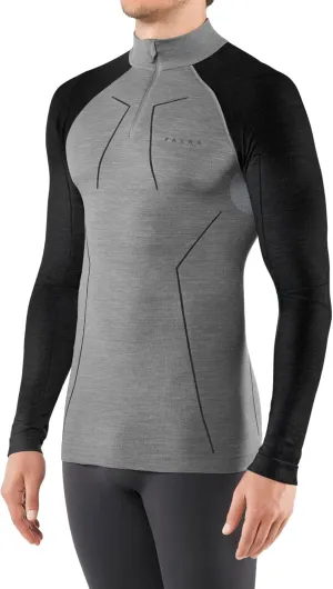 FALKE Men's Wool Tech. Zip Longsleeve M 1 Piece