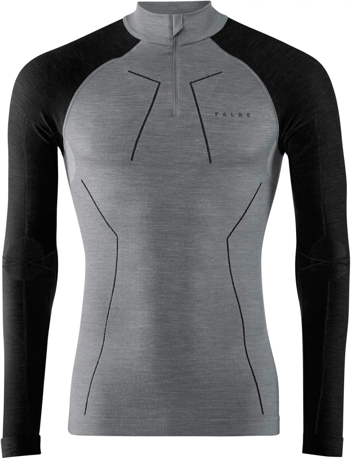 FALKE Men's Wool Tech. Zip Longsleeve M 1 Piece