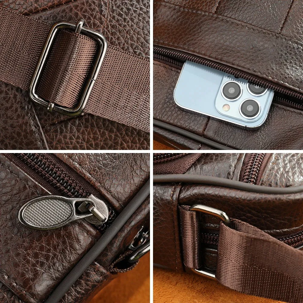 Felix | Comfortable Men Leather Crossbody Bag