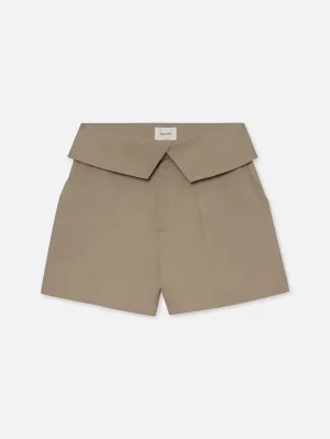 Foldover Short -- Mushroom