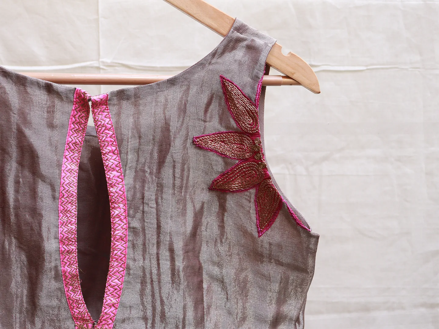 Fossil Grey, Tissue blouse