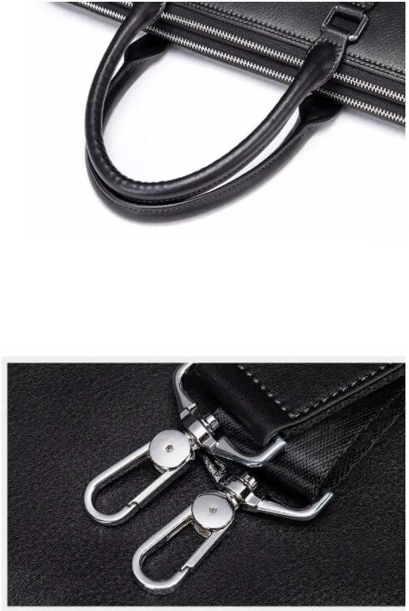 Genuine Leather Messenger Shoulder Bags Mens Crossbody Bags Handbags Business Briefcases Laptop Bags