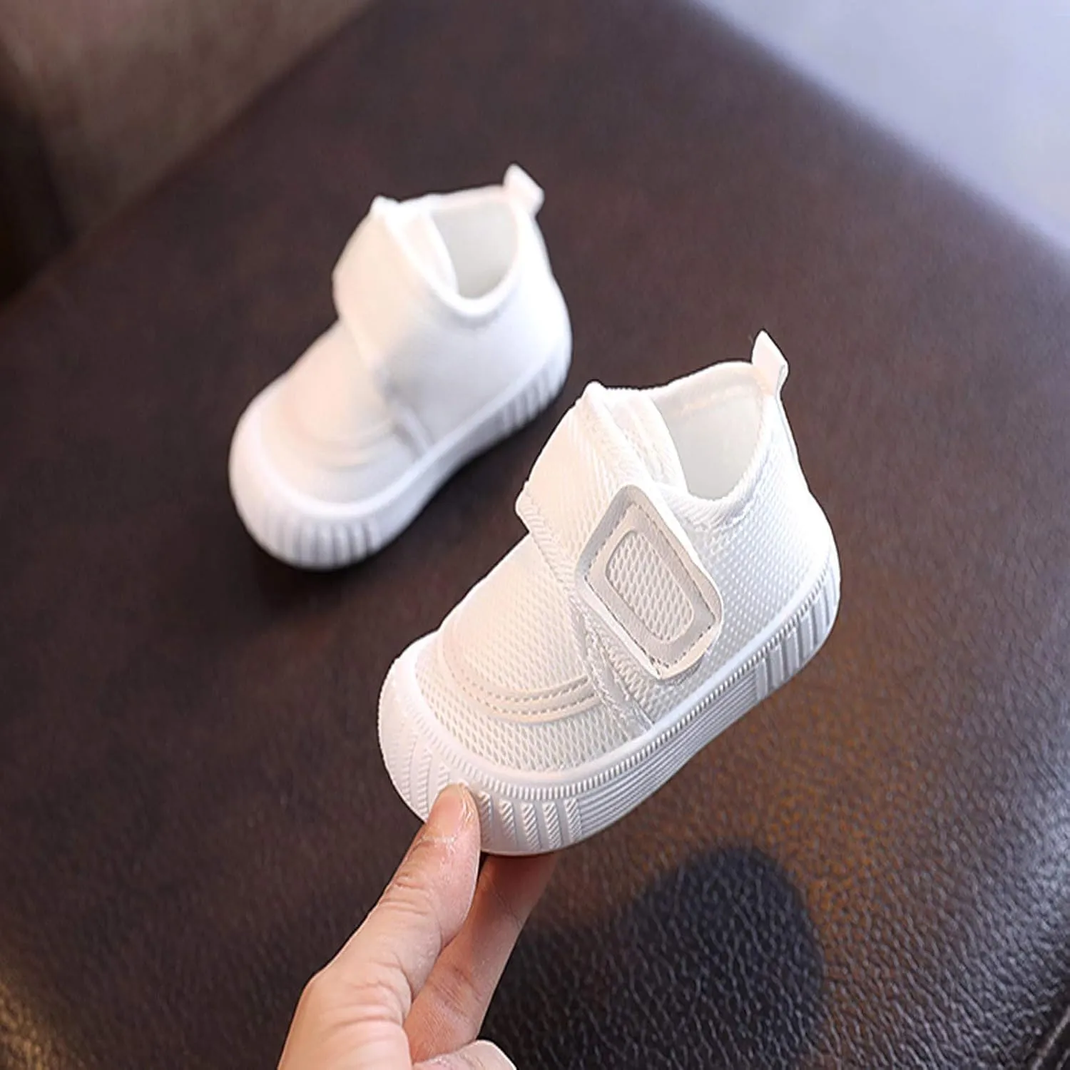 Girls Sneakers 3-24 Months Newborn Baby Boys Girls First Walking Sneaker Mesh Breathable Flying Woven Kids Shoes