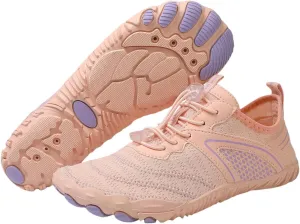 Grounded Footwear for Women Men Wide Toe Box Sneakers Dry Athletic Running Sports Walking Spring Summer Beach Wear Unisex Sneaker Waterproof Hiking Shoe Non Slip Barefoot Shoes Quick Hike