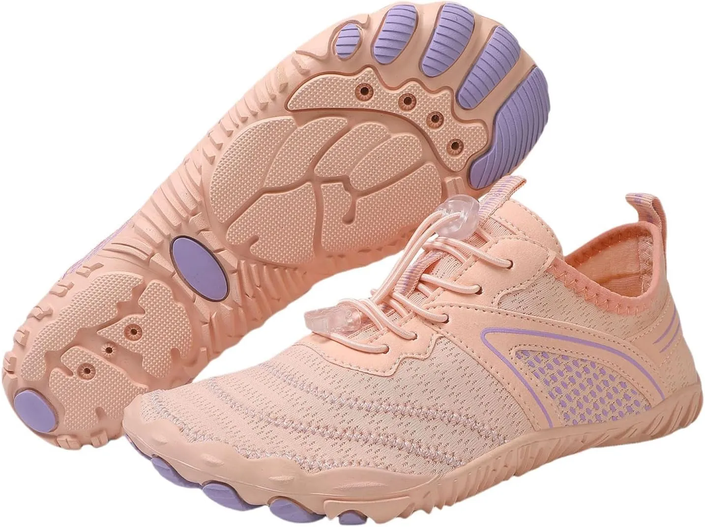 Grounded Footwear for Women Men Wide Toe Box Sneakers Dry Athletic Running Sports Walking Spring Summer Beach Wear Unisex Sneaker Waterproof Hiking Shoe Non Slip Barefoot Shoes Quick Hike