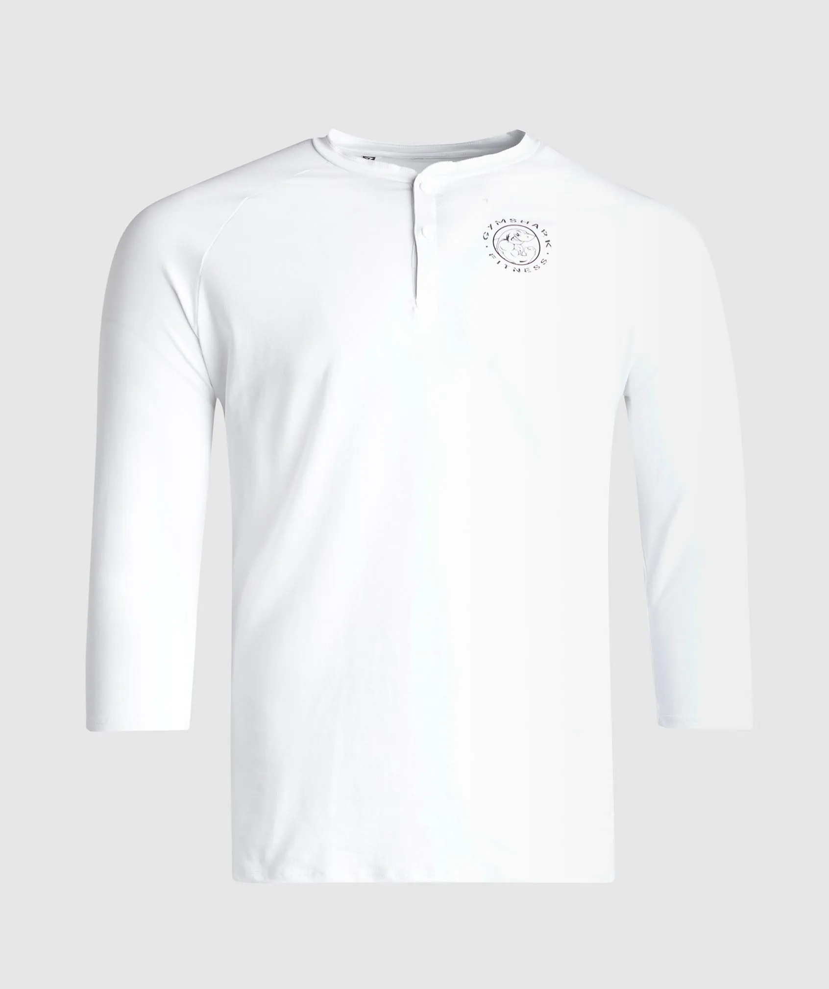 Gymshark Legacy Henley - White