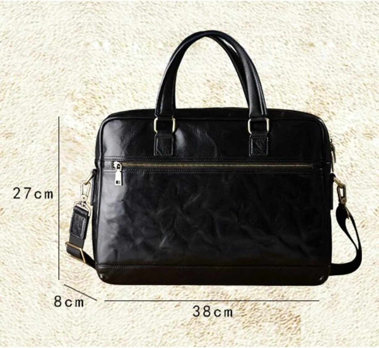 Handbags Mens Messenger Shoulder Bags Genuine Leather Business Briefcases Laptop Bags Computer Bags Crossbody Bags