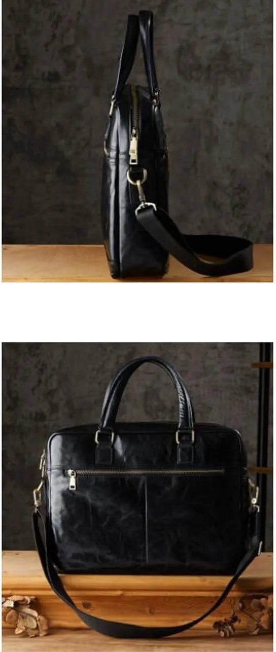 Handbags Mens Messenger Shoulder Bags Genuine Leather Business Briefcases Laptop Bags Computer Bags Crossbody Bags