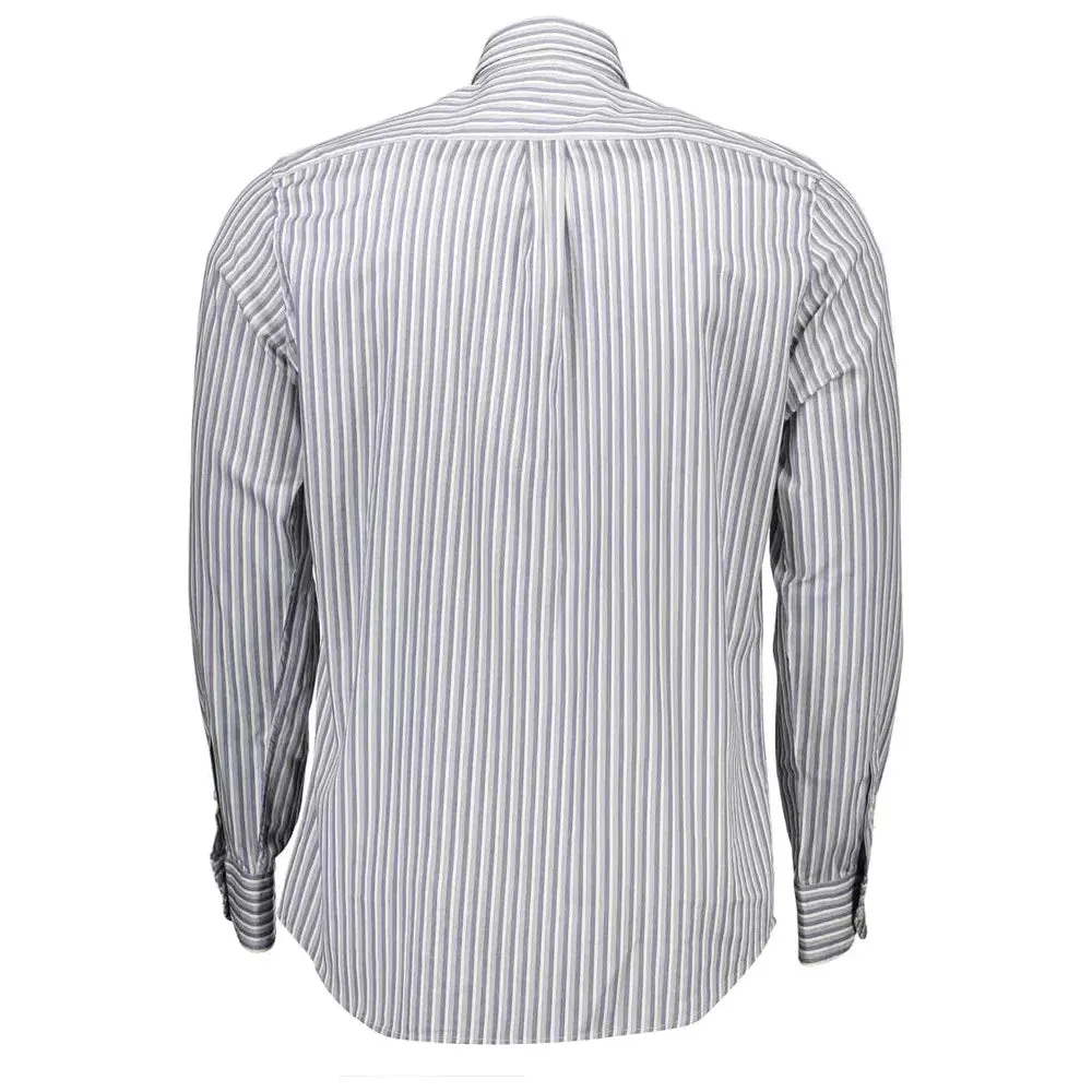 Harmont & Blaine Light Blue Cotton Men Shirt