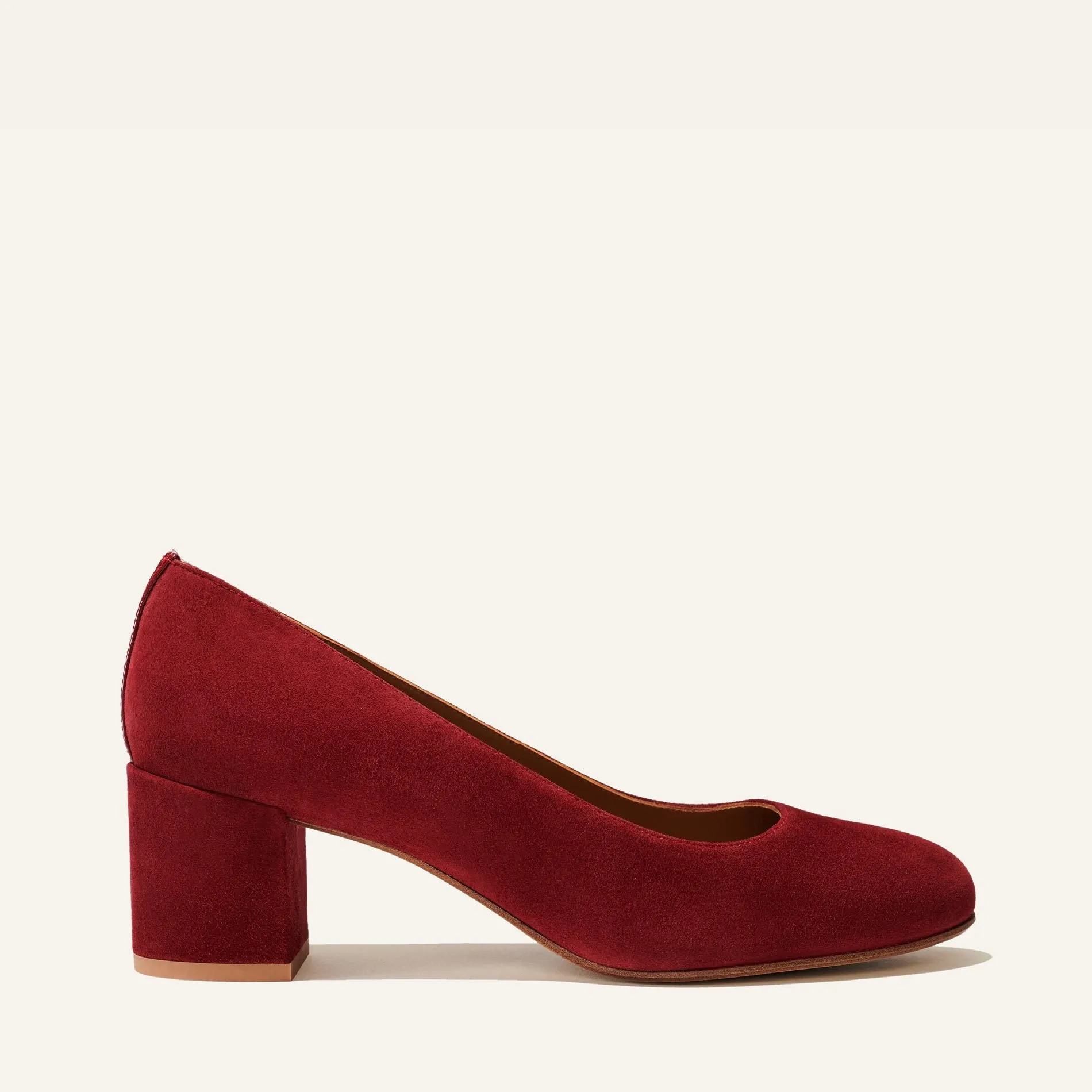 Heel-burgundy