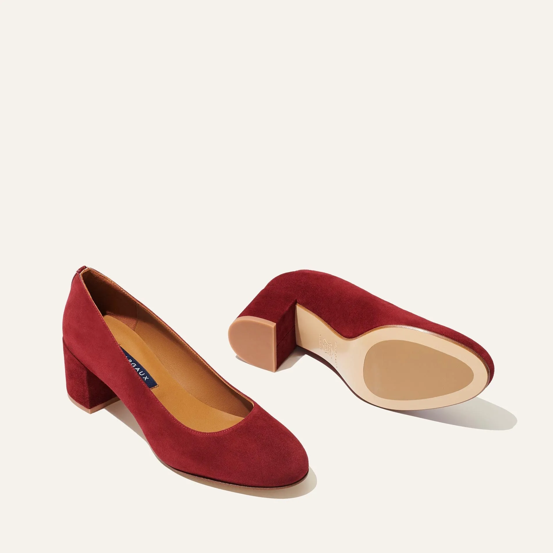 Heel-burgundy