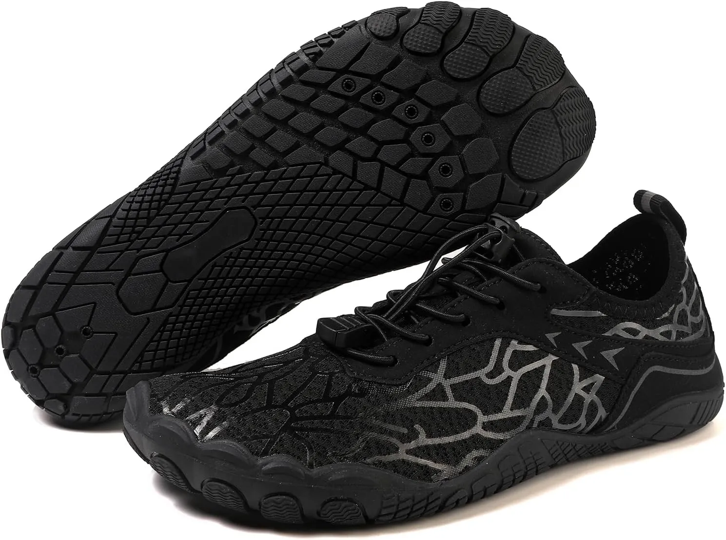 Hike Barefoot Shoes for Women Men Waterproof Trail Running Healthy & Non-Slip Barefoot Shoes Beach Pool Aqua Swim Surf Hiking Walking Footwear with Wide Toe Box