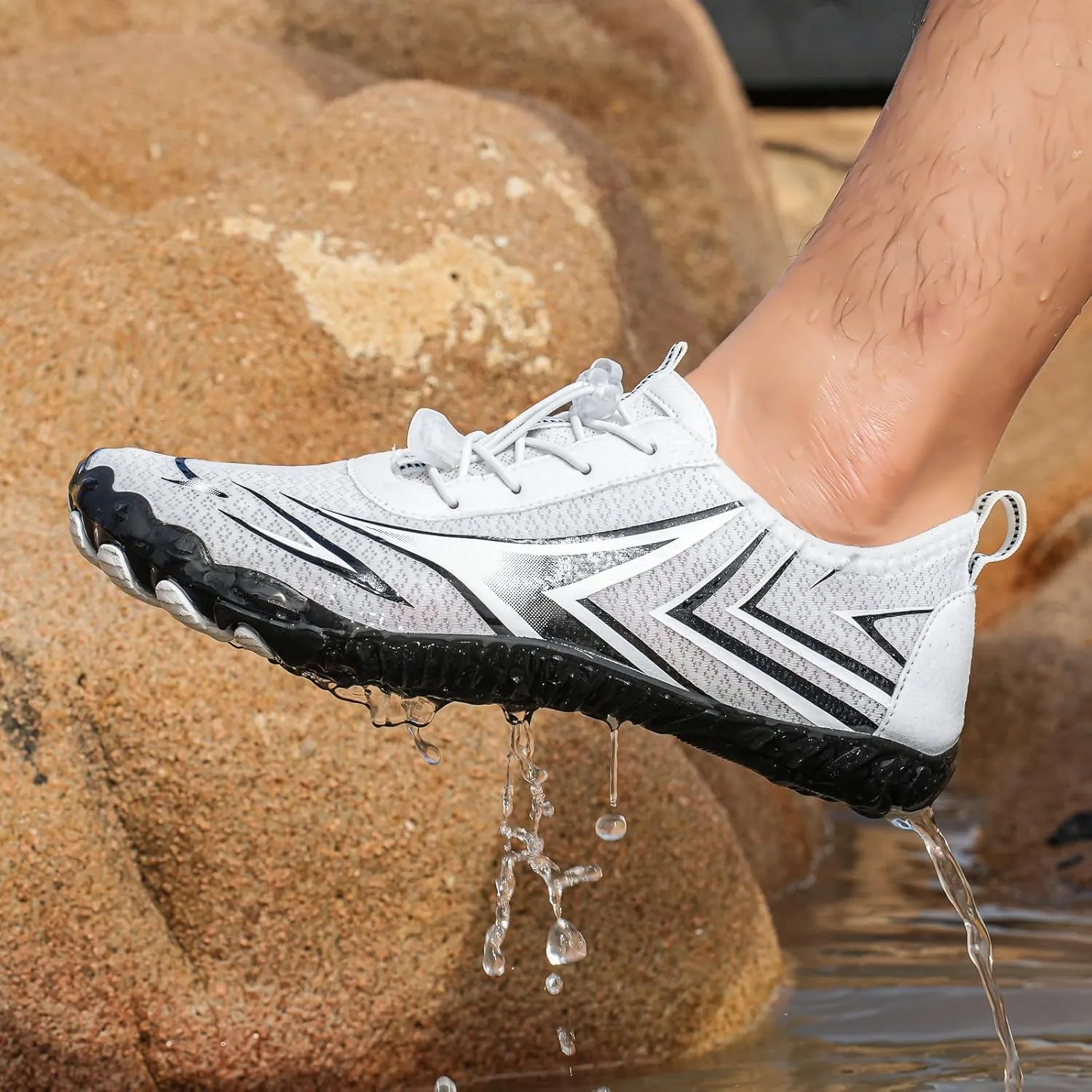 Hiking Footwear Barefoot Mens Womens, Hike Barefoot Shoes, Pro Barefoot Shoes with Wide Toe Box, Healthy & Non-Slip Barefoot Shoes Unisex, Grounded Footwear Barefoot Walking Shoes, Athletic Sneakers