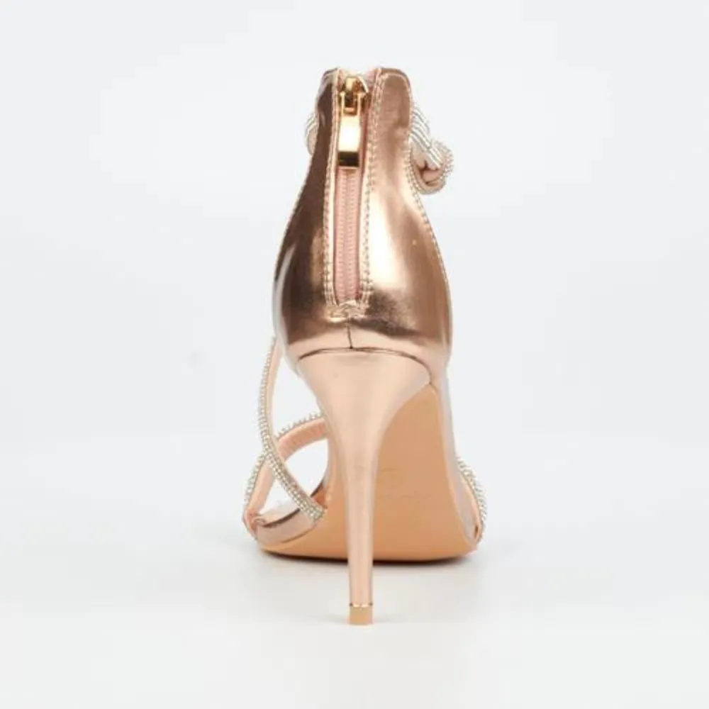 Jazz 3 Rose Gold Heel - Miss Black