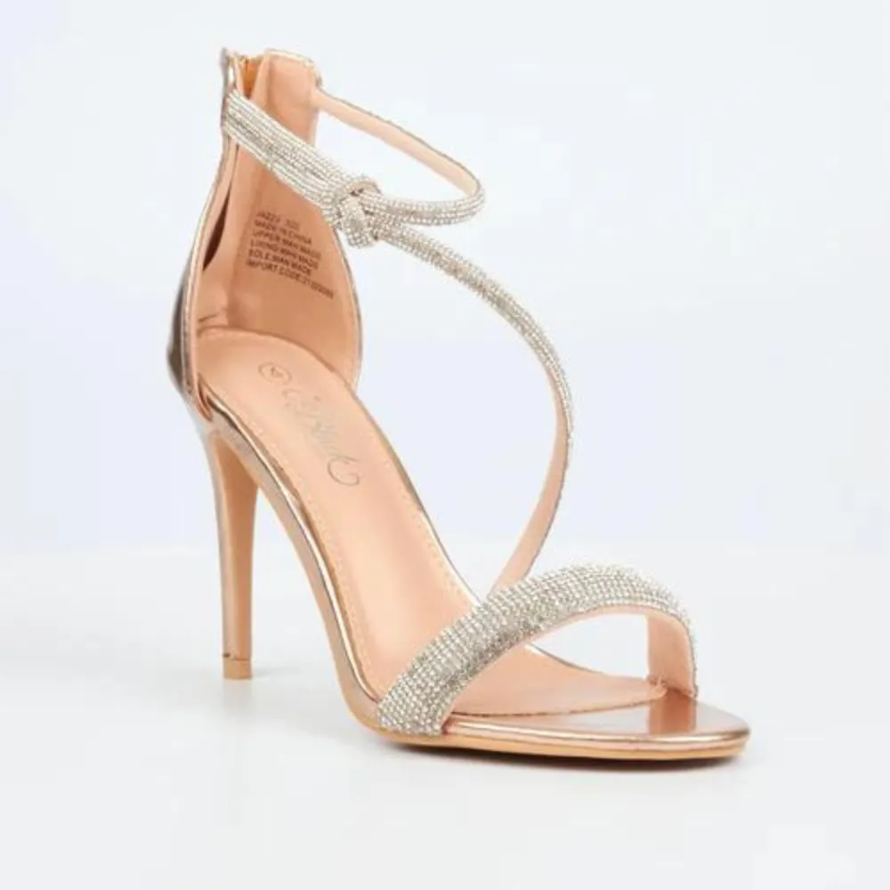 Jazz 3 Rose Gold Heel - Miss Black
