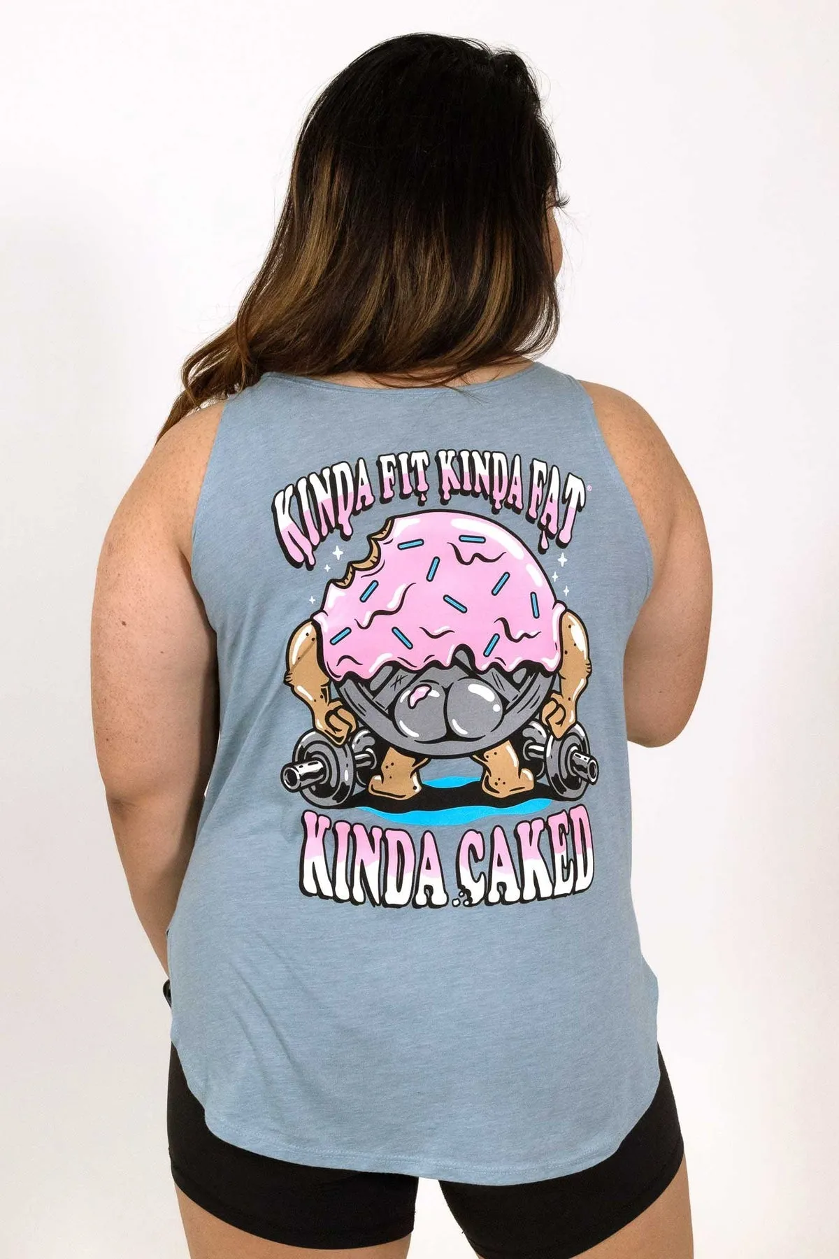 Kinda Fit Kinda Fat Kinda Caked Women's Tank