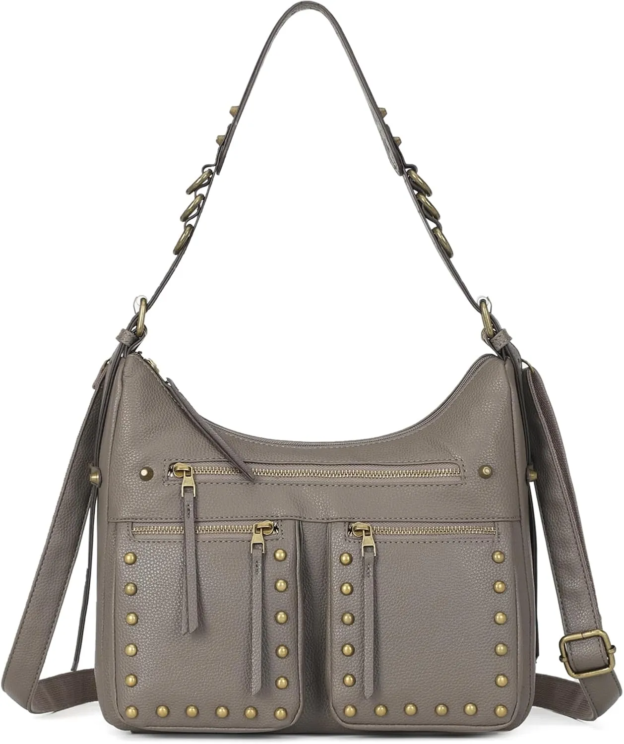 KL928 Large Hobo Shoulder Bag for Women Soft Faux Leather Handbags Fashion Tote Purse Adjustable Strap