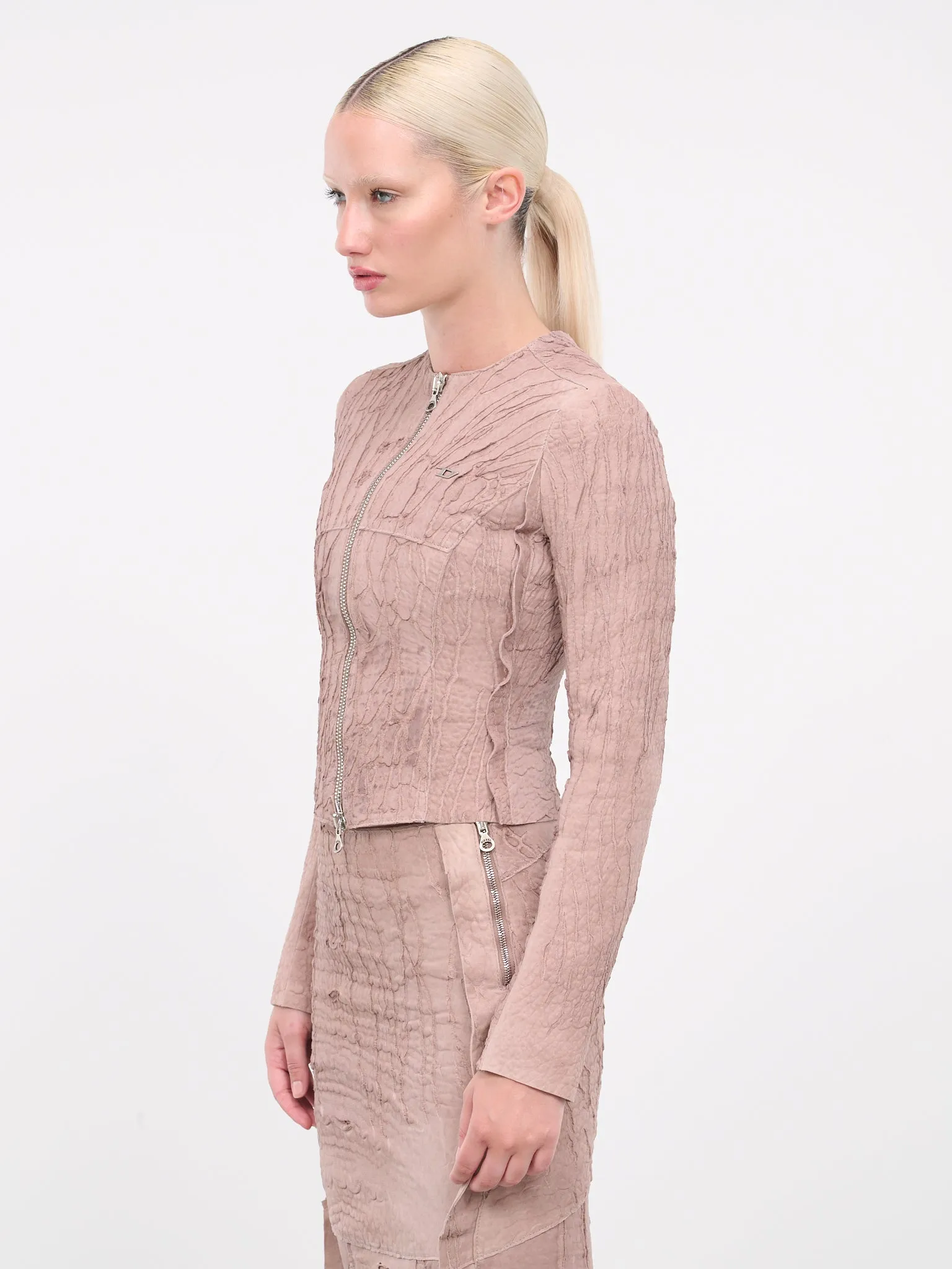 L-Crack Jacket (A11681-0JNAN-61HA-CLAY-BROWN)