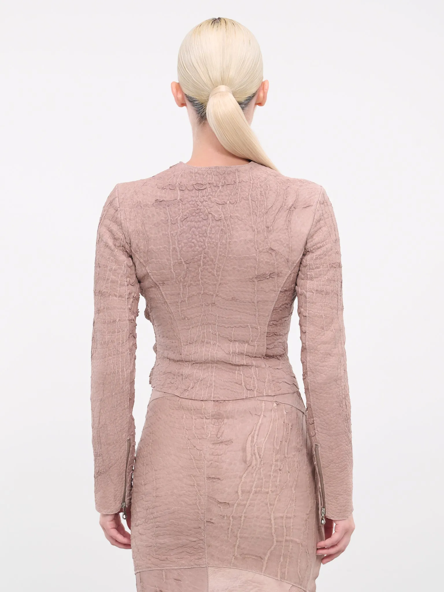 L-Crack Jacket (A11681-0JNAN-61HA-CLAY-BROWN)