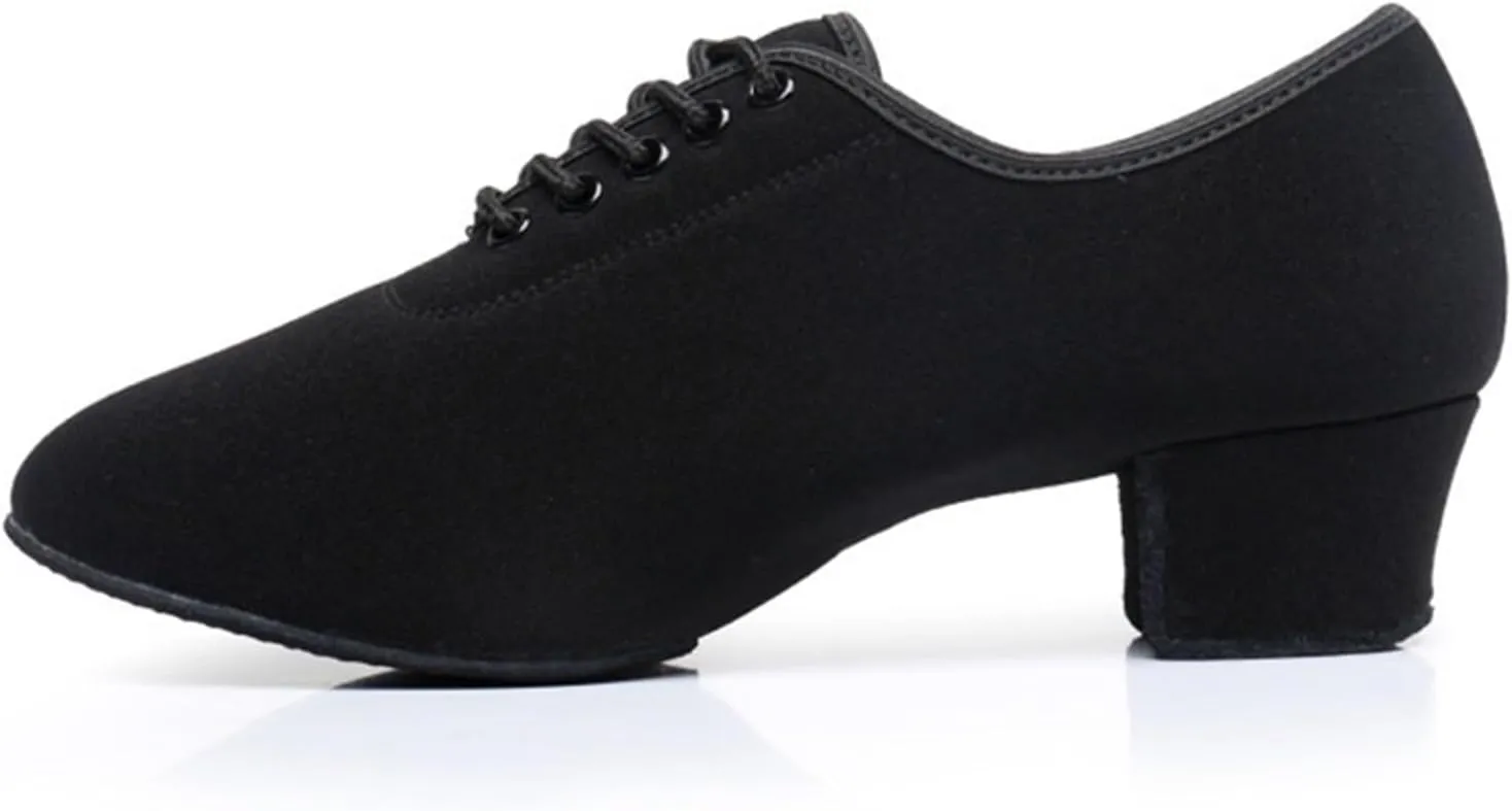 Latin Dance Shoes for Women Women Latin Dance Shoes Ballroom Dance Shoes Girl Modern Jazz Salsa Tango Practise Dancing Shoe(Black 3cm,40)