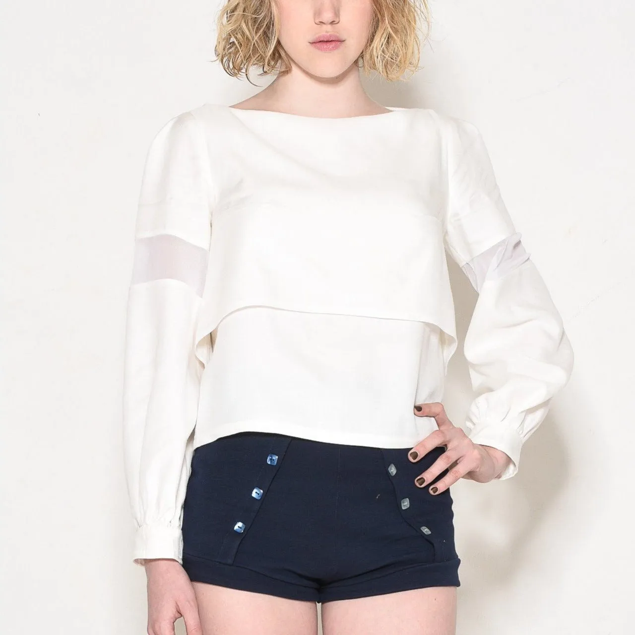 Layered Top Made in Paris France