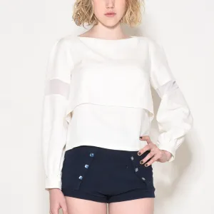 Layered Top Made in Paris France
