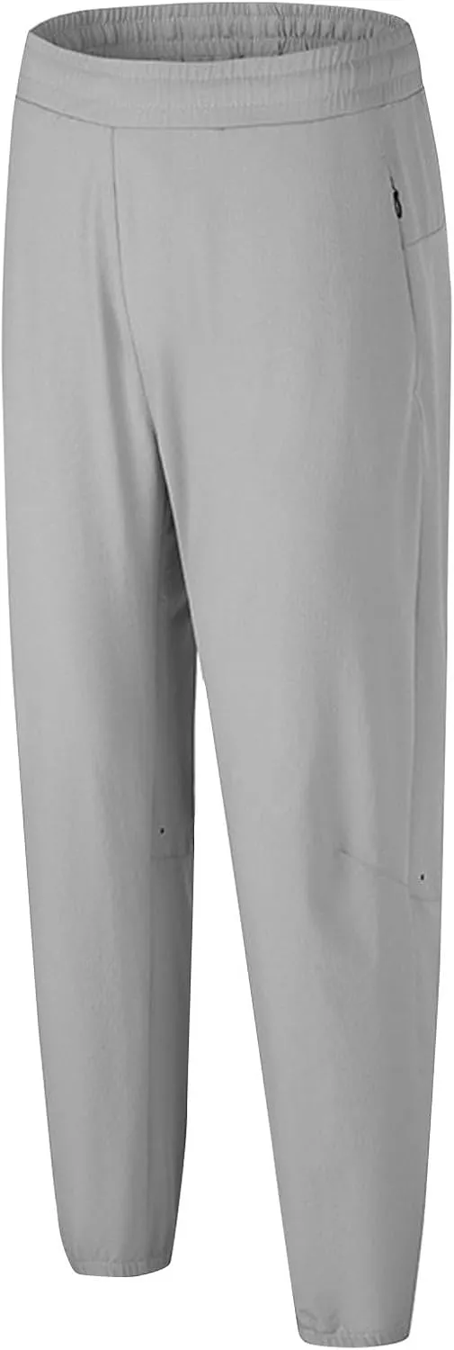 Lounge Pants Men Lightweight Bottoms Elastic Waist Slim Fit Breathable Style Relaxed Gym Outdoor Travel