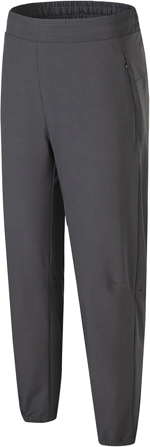 Lounge Pants Men Lightweight Bottoms Elastic Waist Slim Fit Breathable Style Relaxed Gym Outdoor Travel