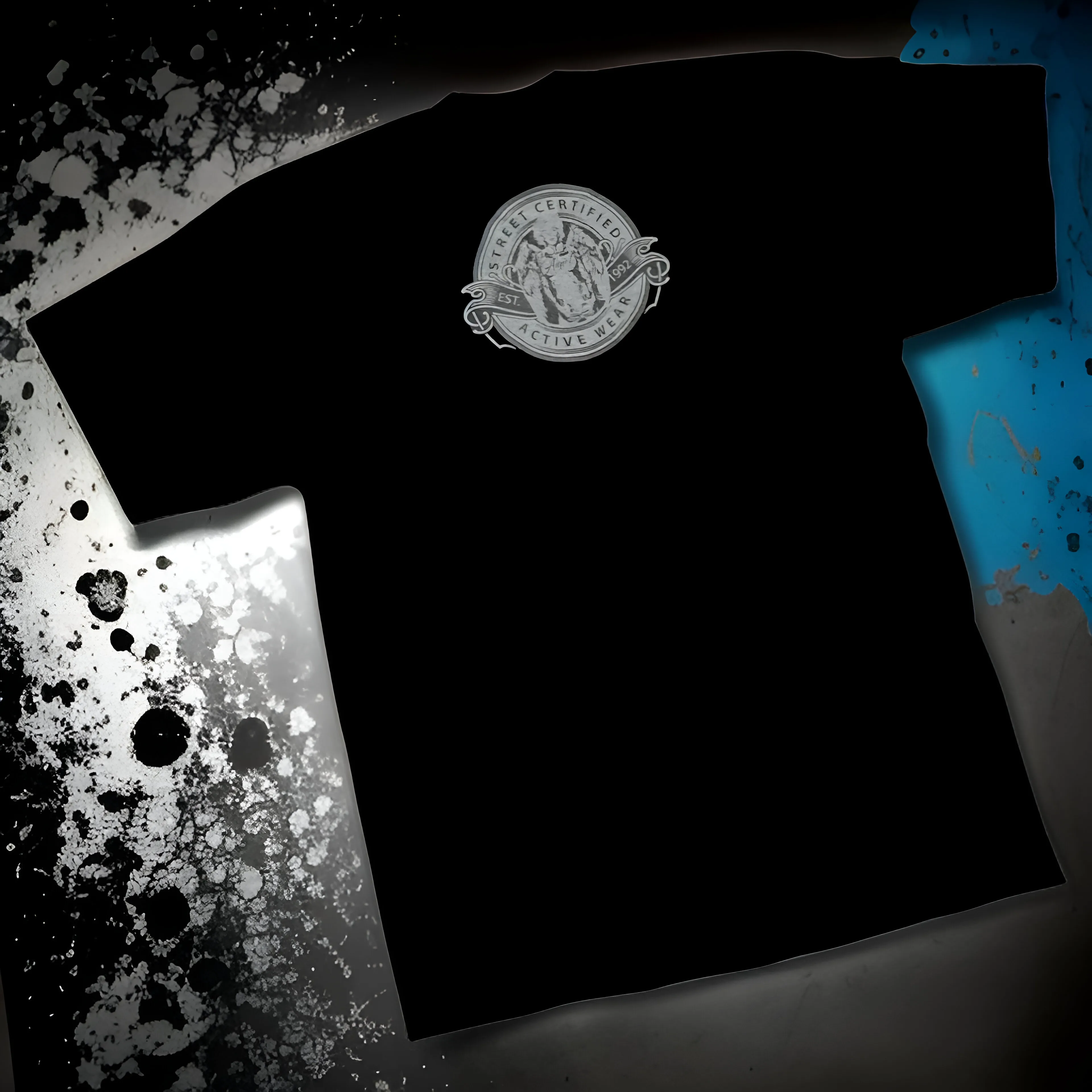 *<SC>* (BLACK) ~LOUI$ LA~ HEAVY COTTON JUMBO PRINT TEES