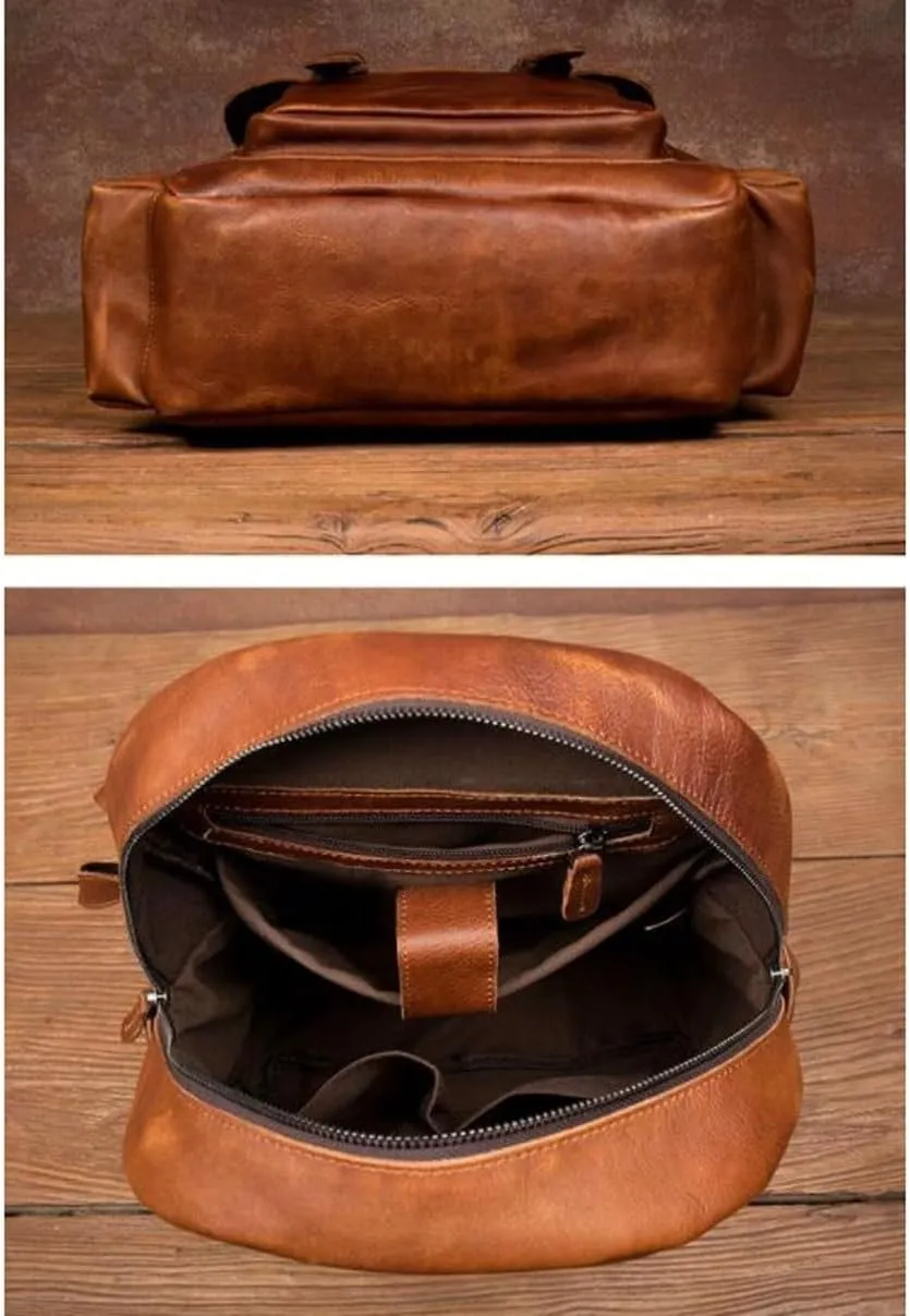 Luggage Backpacks Genuine Leather Laptop Bags Mens Briefcases Computers Bags Casual Daypack Travel Bags