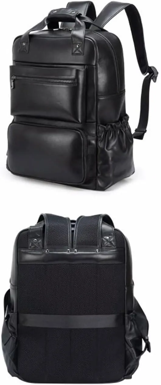 Mens Backpacks Laptop Bags Casual Daypack Briefcases Genuine Leather Computers Bags Bookbags Luggage Bags