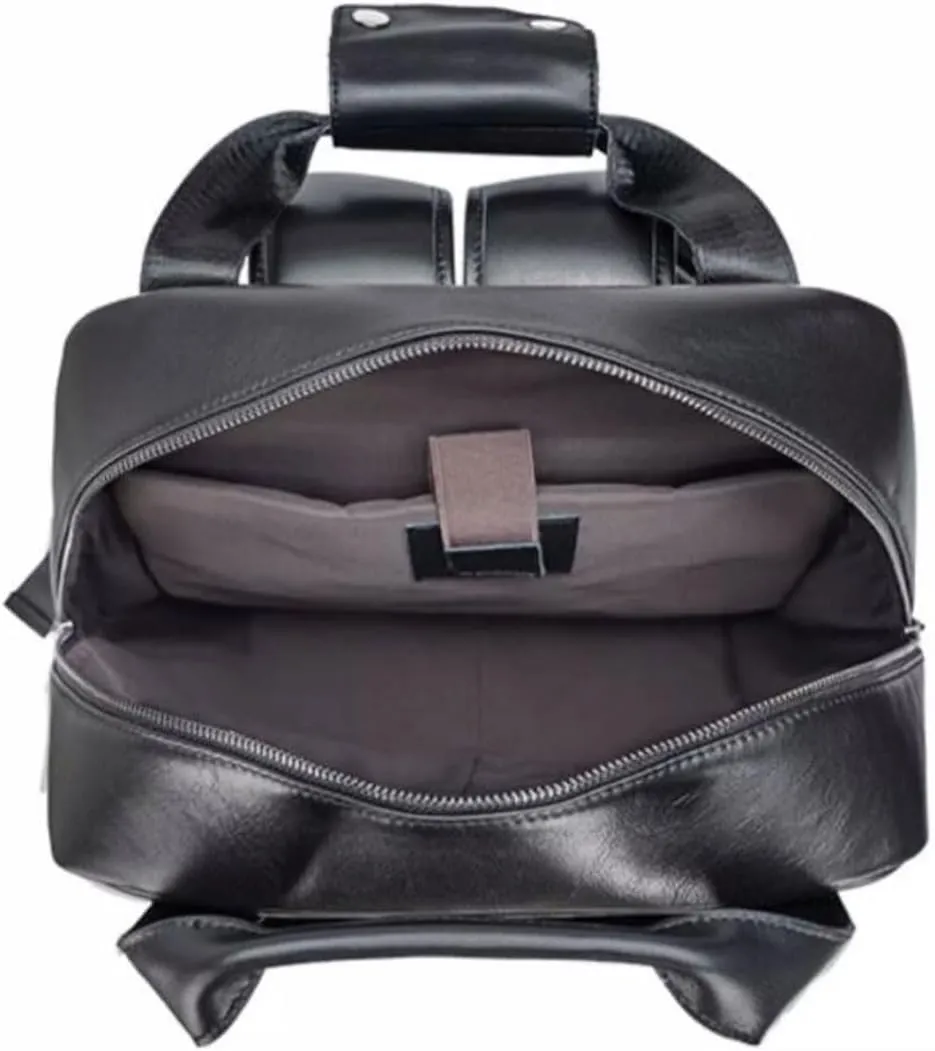 Mens Backpacks Laptop Bags Casual Daypack Briefcases Genuine Leather Computers Bags Bookbags Luggage Bags