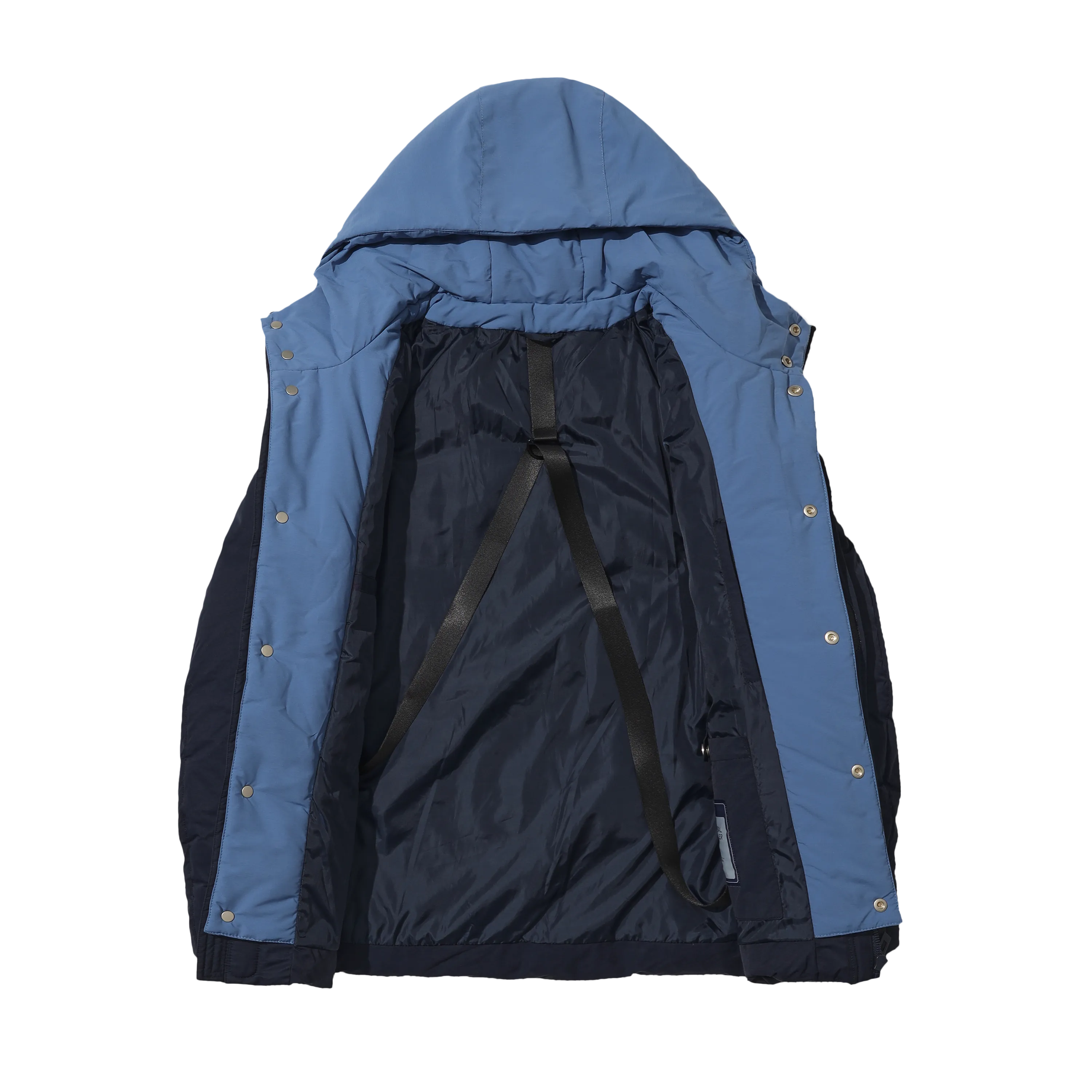 Men's Contrast Color Padded Jacket