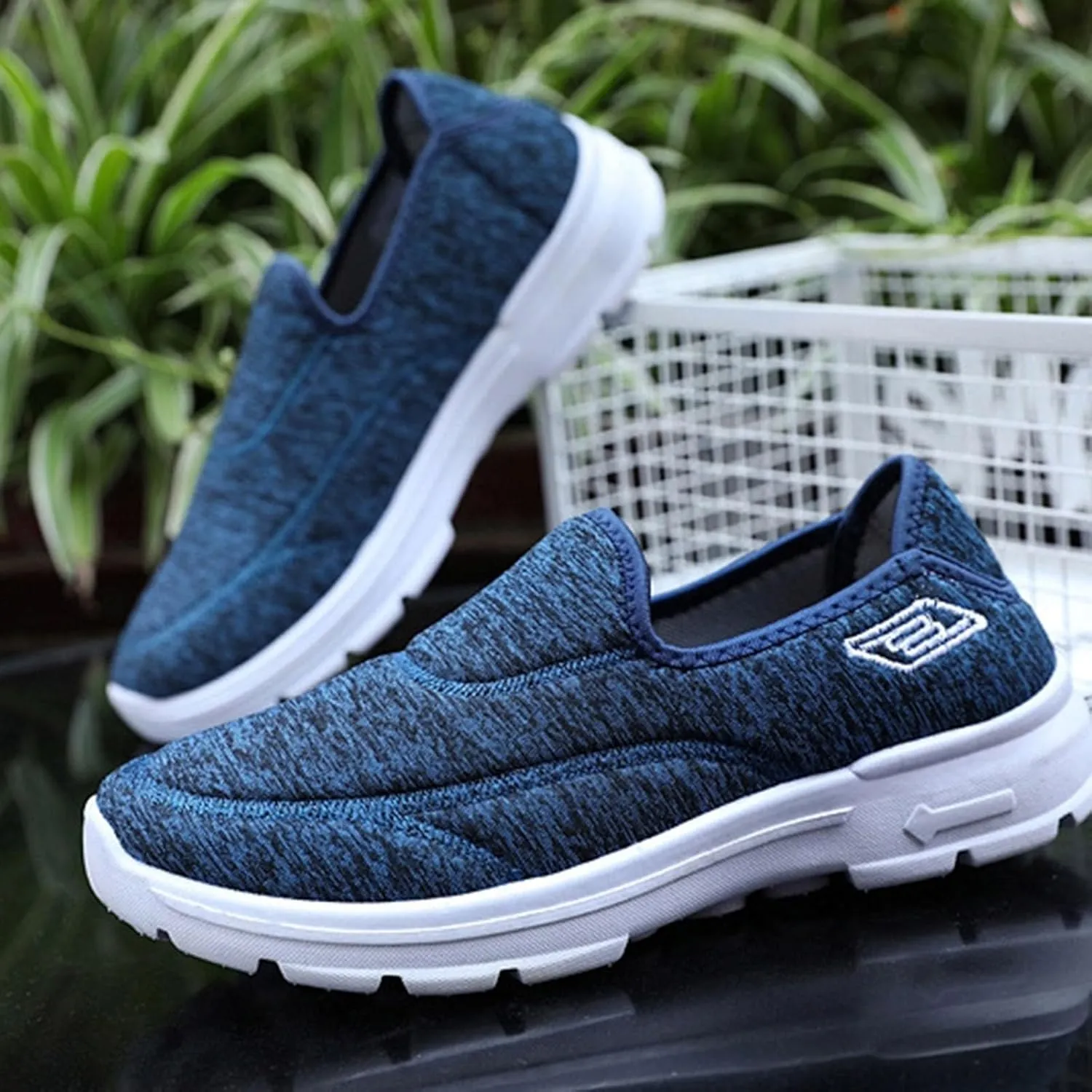 Men's Fashion Sneakers Mens Slip on Shoes Tennis Shoe for Men Shoe for Men Mesh Athletic Gym Sneaker