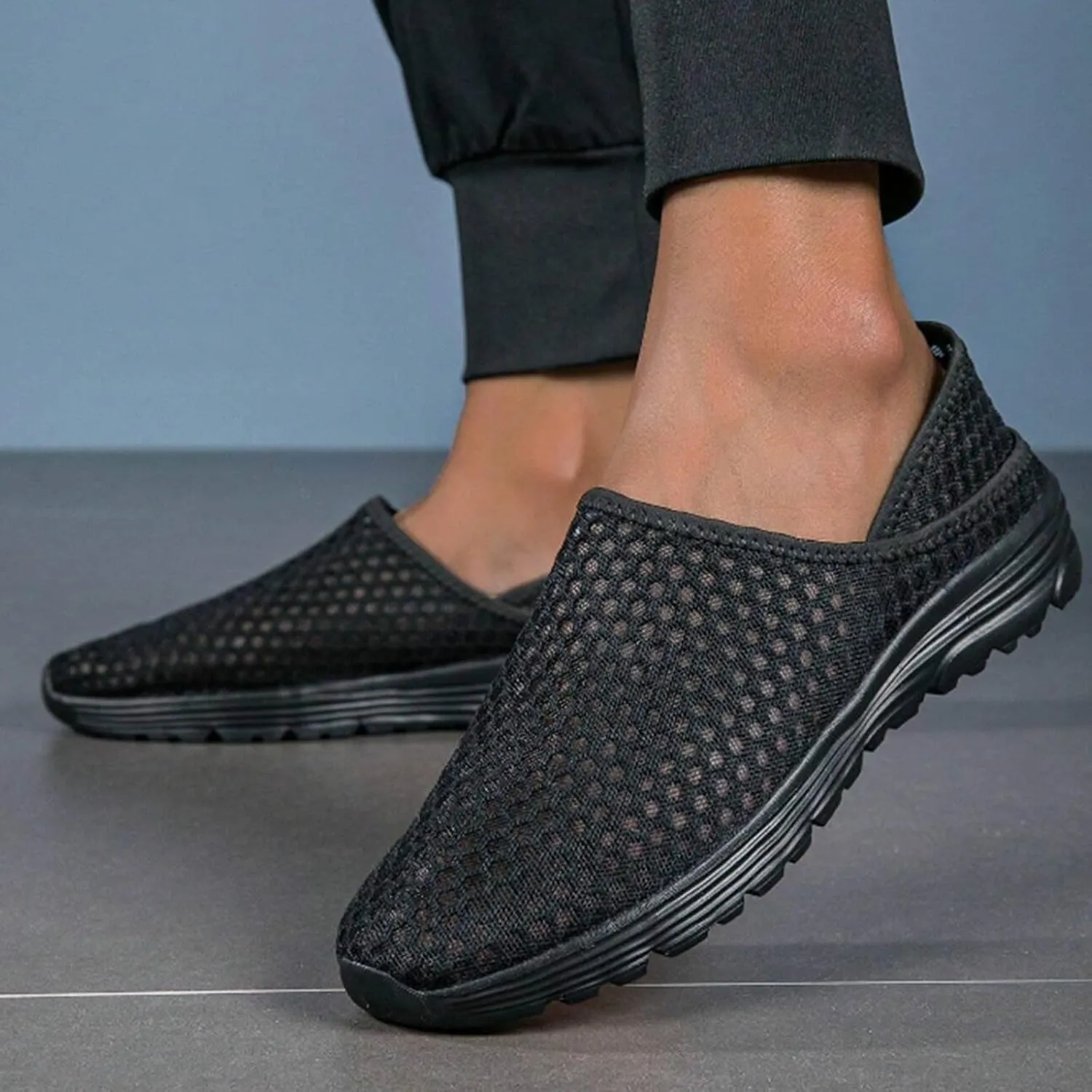 Men's Fashion Sneakers Mens Slip on Shoes Walking Shoe for Men Tennis Shoe for Men Running Trail Sport Sneaker