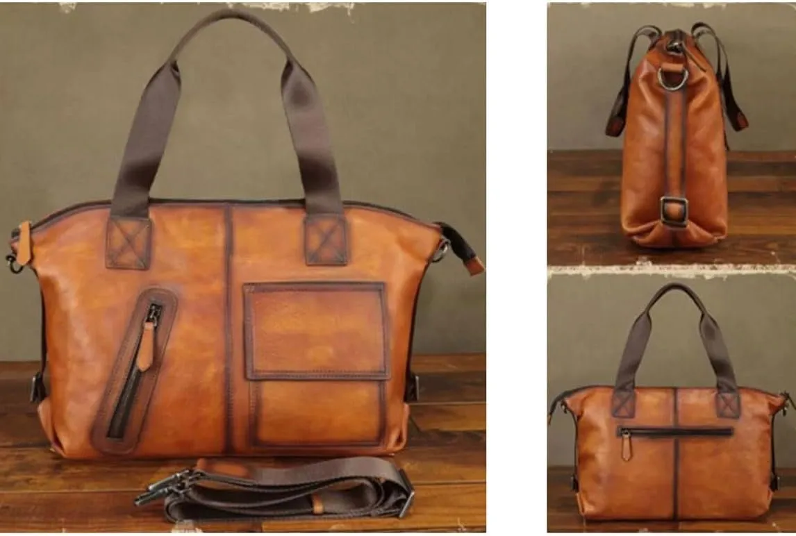 Mens Handbags Briefcases Messenger Shoulder Bags Genuine Leather Travel Bags Crossbody Bags Laptop Bags