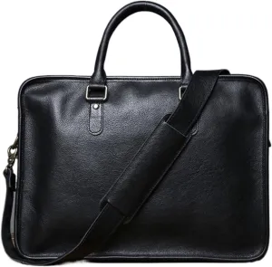 Mens Handbags Briefcases Shoulder Bags Crossbody Bags Messenger Bags Genuine Leather Laptop Bags 15.9Inch