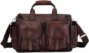 Mens Handbags Messenger Shoulder Bags Genuine Leather Business Briefcases Laptop Bags Carrying Cases Travel Bags