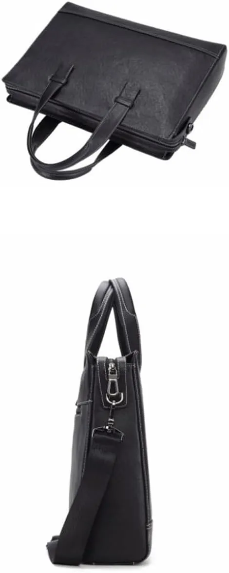 Mens Handbags Messenger Shoulder Bags Genuine Leather Laptop Bags Crossbody Bags Business Briefcases