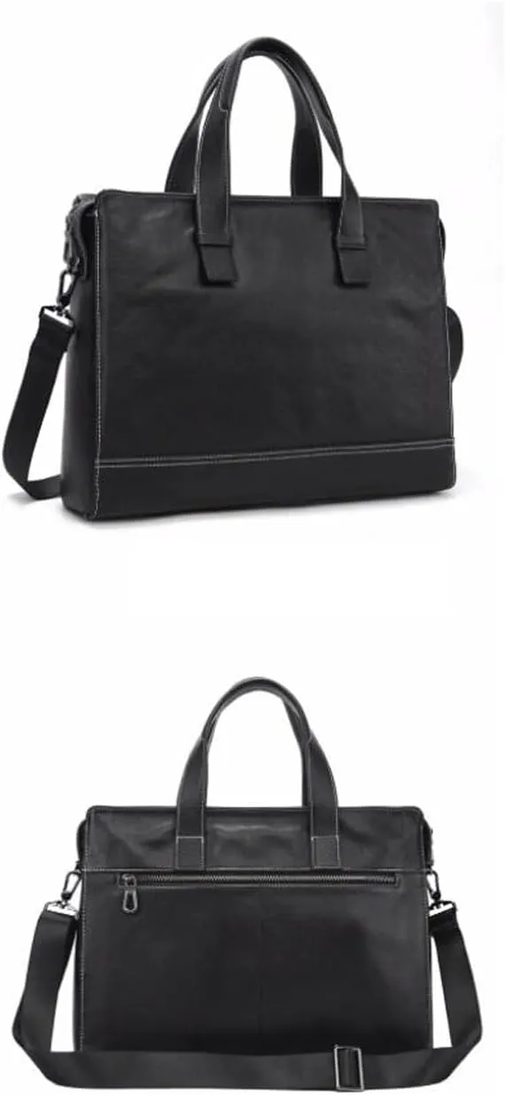 Mens Handbags Messenger Shoulder Bags Genuine Leather Laptop Bags Crossbody Bags Business Briefcases