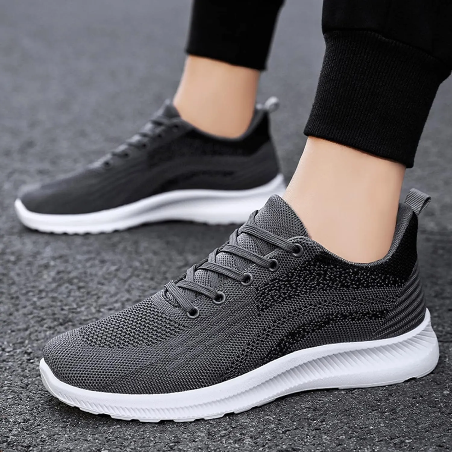Mens Slip on Sneakers Tennis Men Mens Slip on Walking Shoes Blade Tennis Shoes Walking Casual Shoe Fashion Sneaker Brown Sport for Men