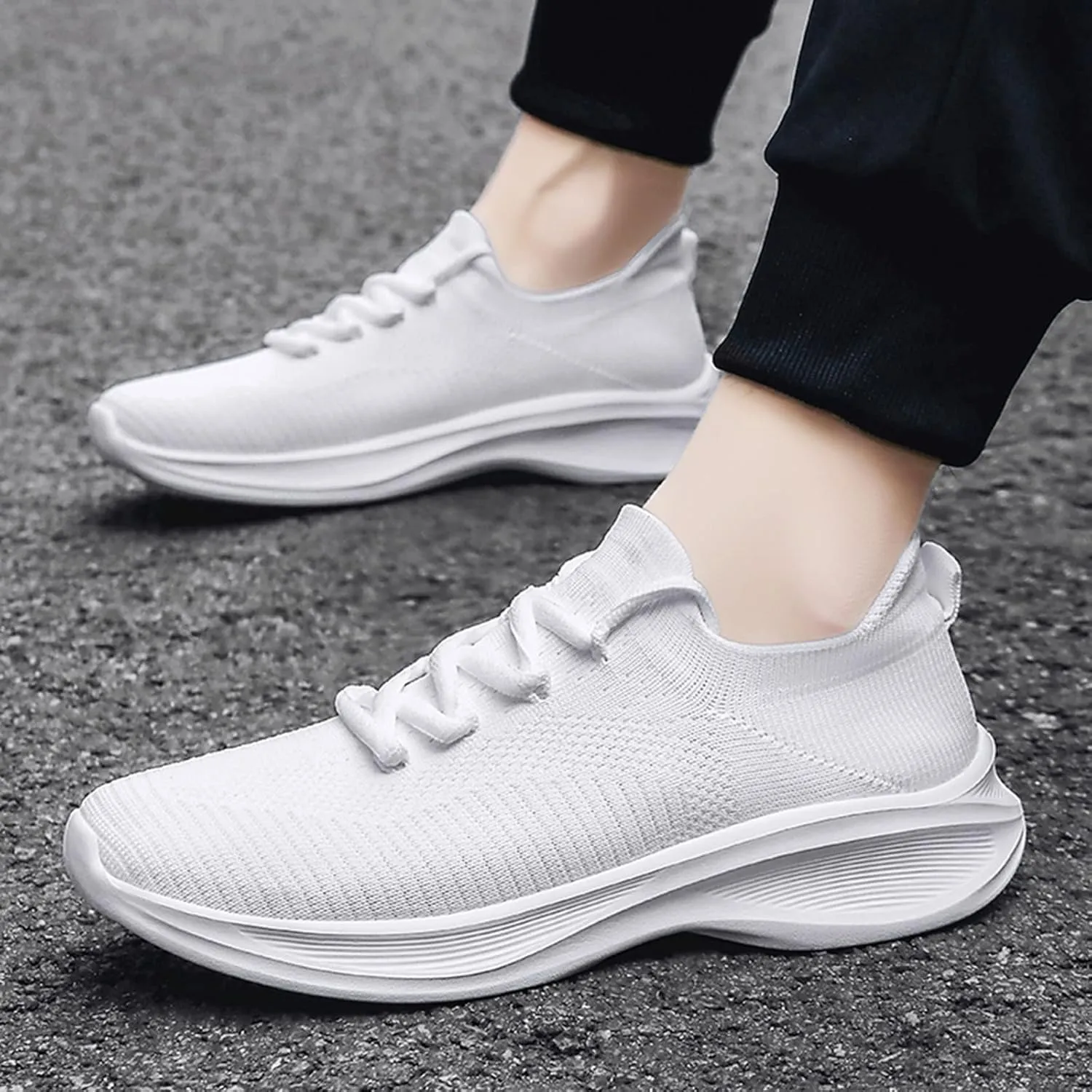 Men's Sneakers Mens Tennis Shoes Slip on Shoe for Men Sneaker for Men Running Trail Sport Sneaker