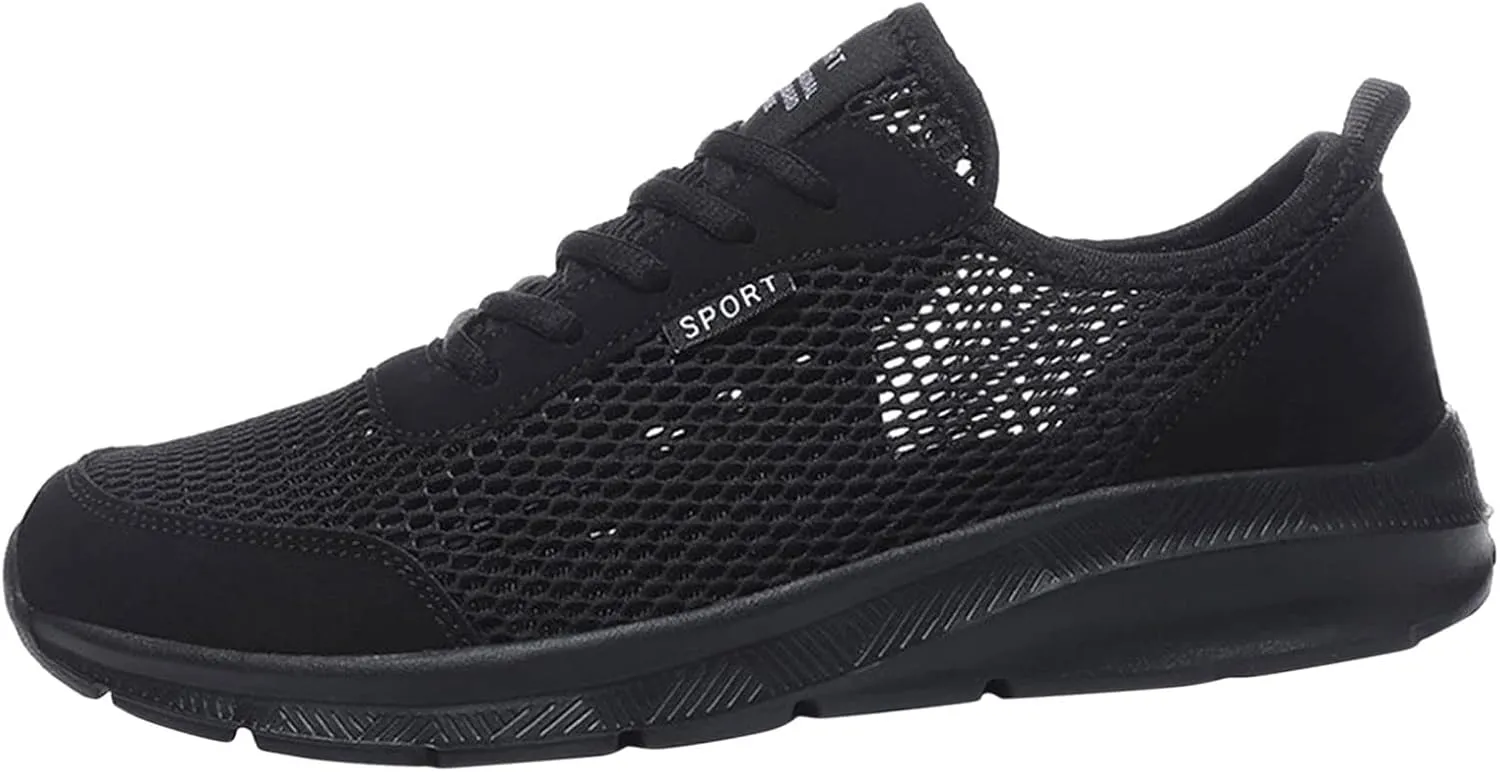 Men's Walking Shoes Blue Tennis Shoes for Men Men's Casual Shoe Fashion Sneaker Basketball for Men Air Running Athletic Trail Tennis Sneaker Dress Sneakers Black Dress