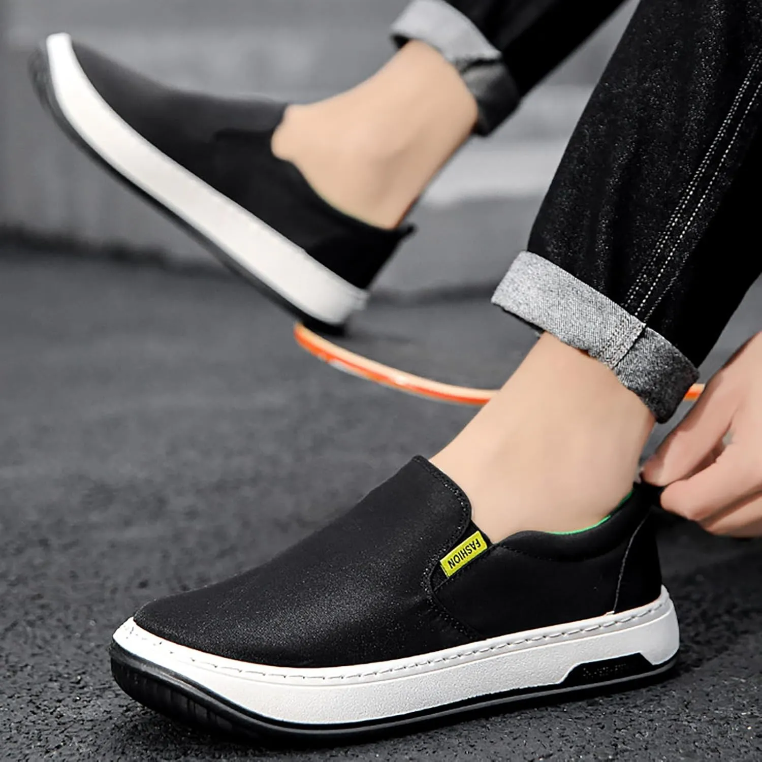 Mens Walking Shoes Men's Sneakers Tennis Shoe for Men Slip on Shoe for Men Lightweight Athletic Gym Sneaker