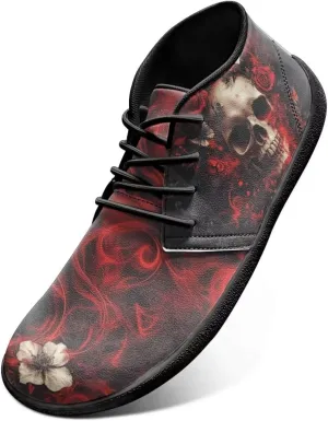 Men's Wide Barefoot Shoes Lace-Up Design Minimalist Sneakers Anti Skid Memory Foam Sport Shoes US 6-14