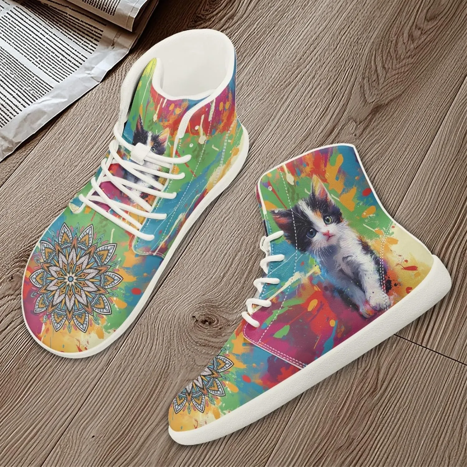 Novelty Barefoot Shoes Men's Women's PU Leather Zero Drop Sole Trail Running Flat Minimalist Sneakers Athletic Shoes